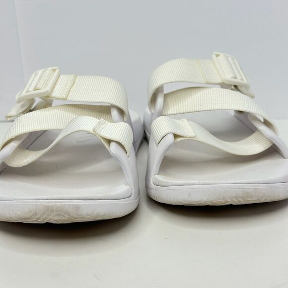 Chaco® Chillos Slide Sandals White Women's Size 8 - Picture 5 of 6